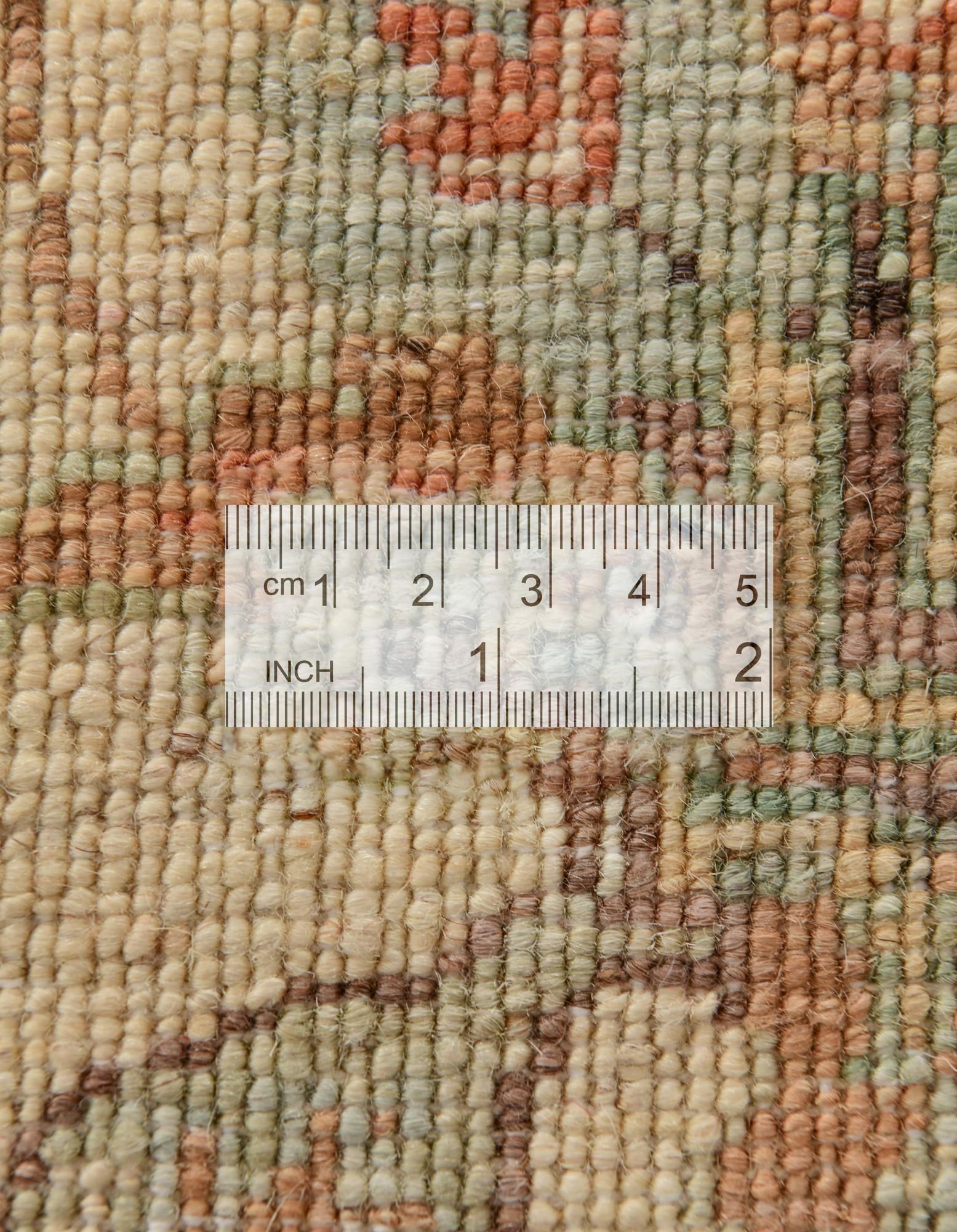 5' 9 x 8' Hand Knotted Oushak Wool Rug