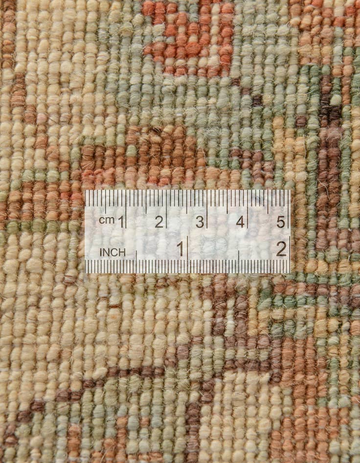 Detail image of 5' 9 x 8'  Hand Knotted Oushak Wool Rug