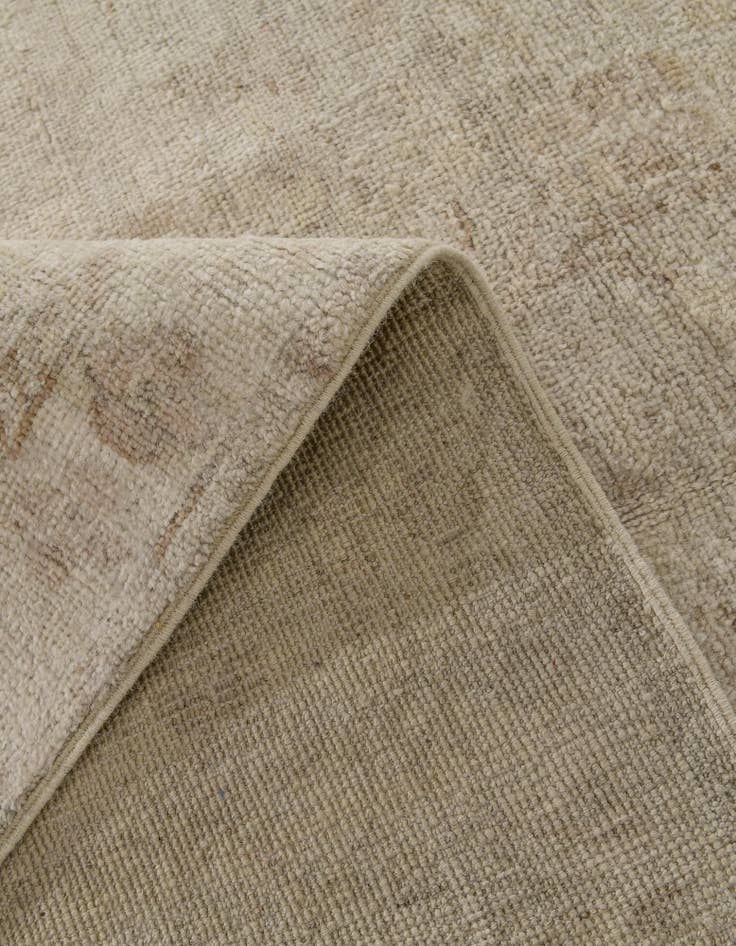 Detail image of 10' 3 x 13' 6 Hand Knotted Oushak Wool Rug