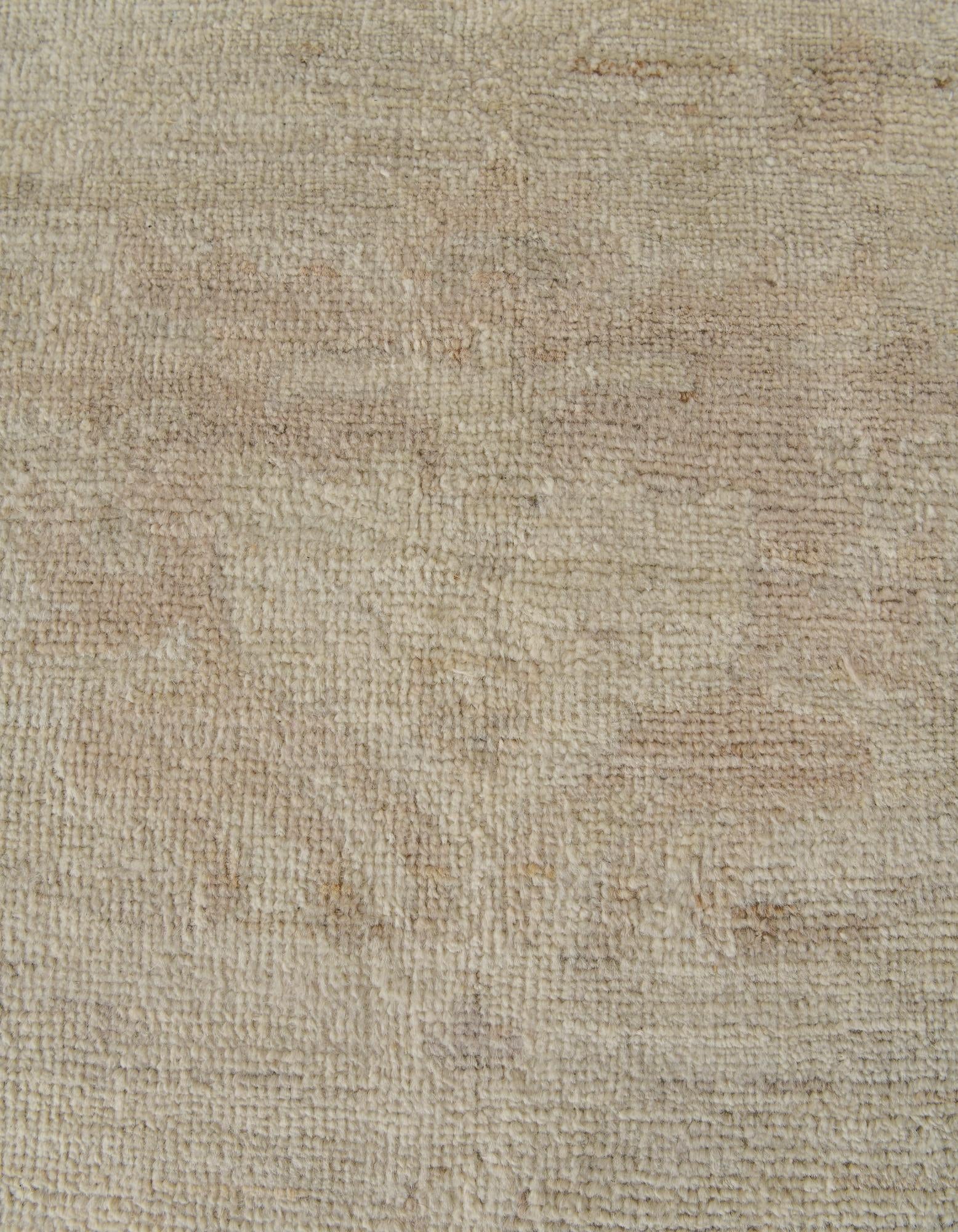 10' 3 x 13' 6 Hand Knotted Oushak Wool Rug