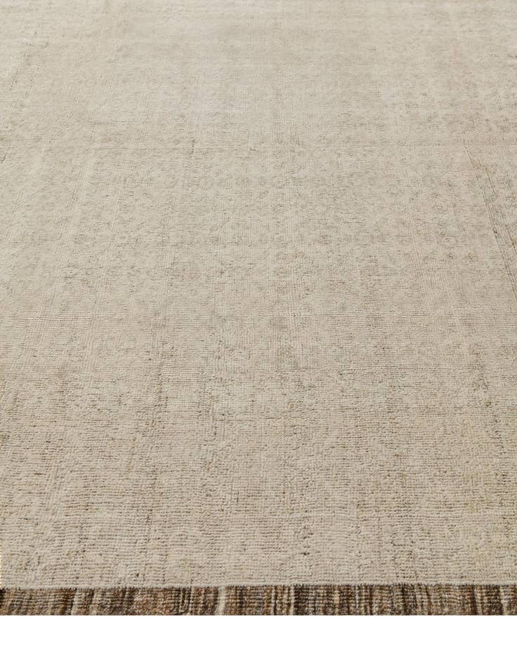 Detail image of 8' 8 x 10' 3 Hand Knotted Oushak Wool Rug