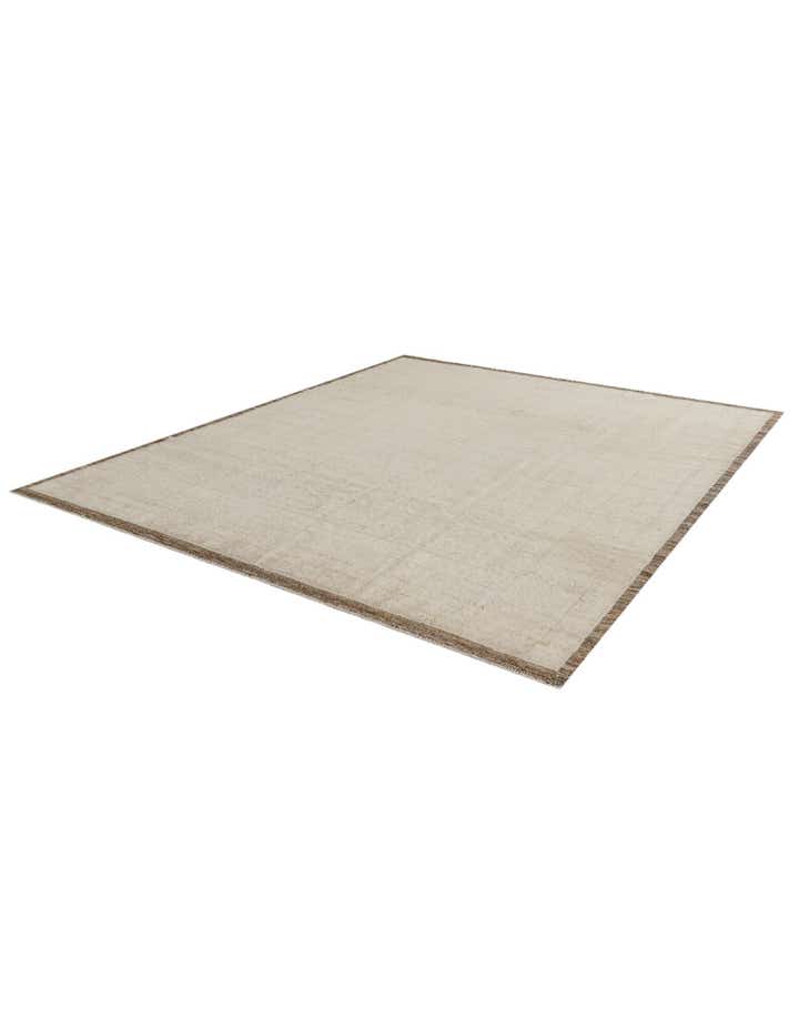 8' 8 x 10' 3 Hand Knotted Oushak Wool Rug