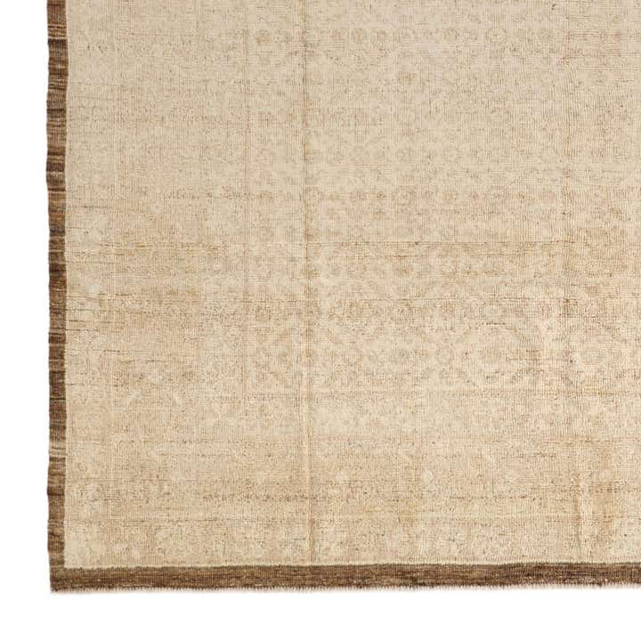8' 8 x 10' 3 Hand Knotted Oushak Wool Rug
