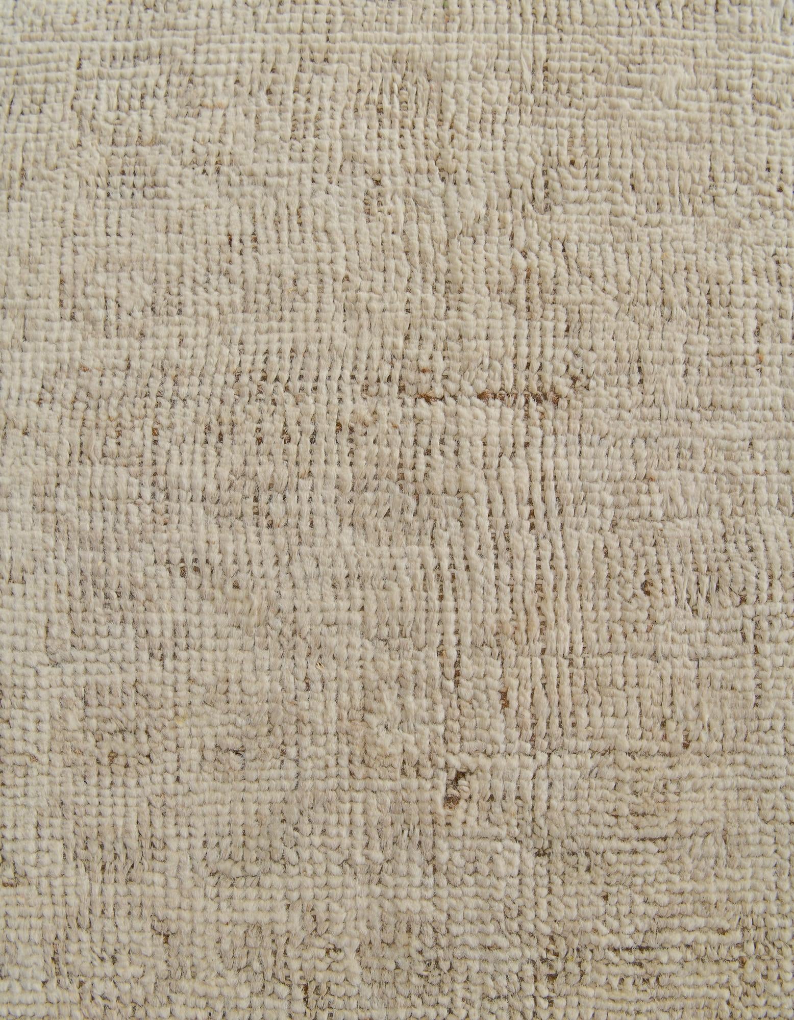 8' 8 x 10' 3 Hand Knotted Oushak Wool Rug