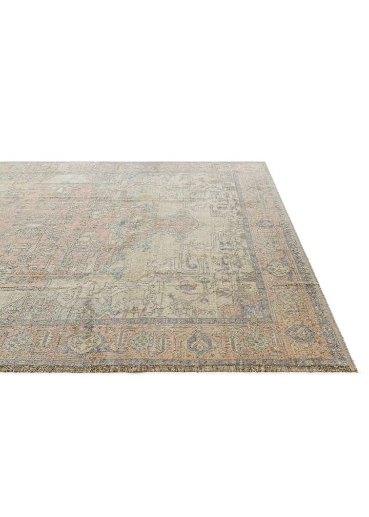 9' 5 x 12' 1 Hand Knotted Oushak Wool Rug