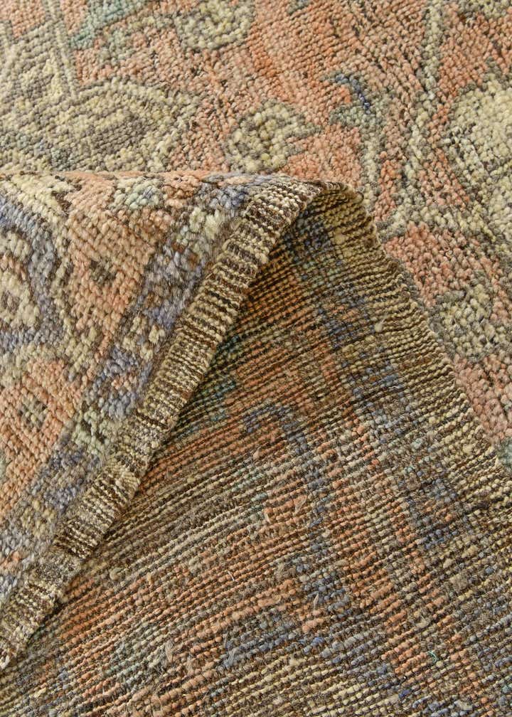 9' 5 x 12' 1 Hand Knotted Oushak Wool Rug