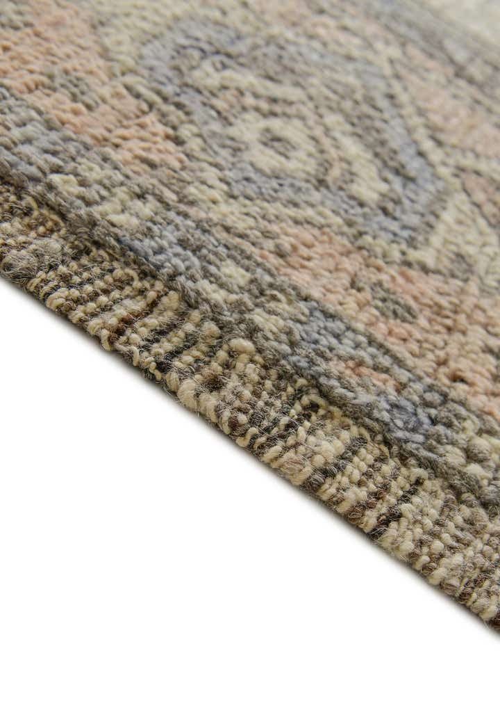 9' 5 x 12' 1 Hand Knotted Oushak Wool Rug