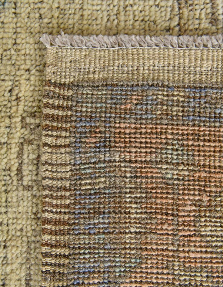 Detail image of 9' 5 x 12' 1  Hand Knotted Oushak Wool Rug