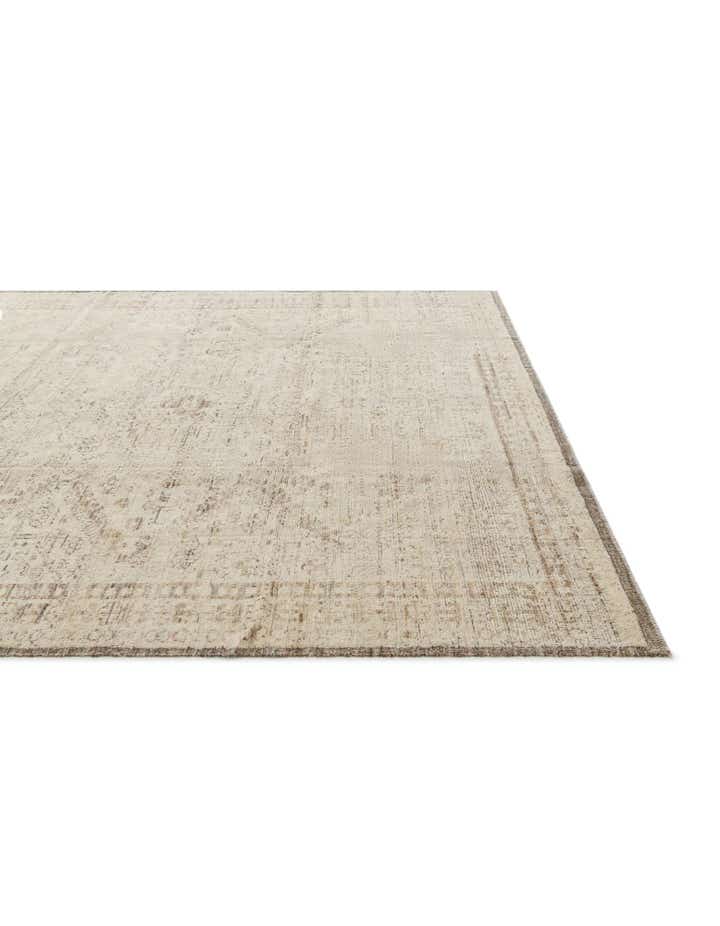 8' 8 x 9' 10 Hand Knotted Oushak Wool Rug