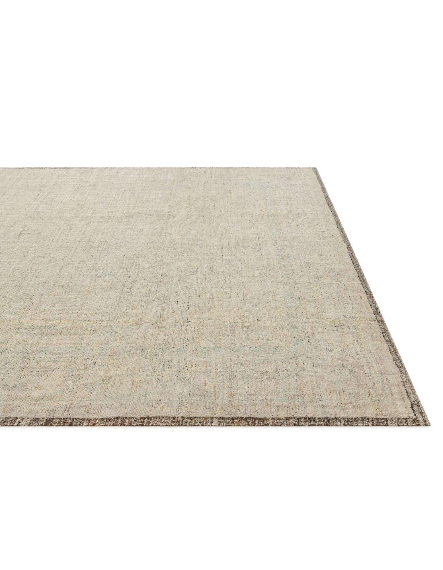 8' 4 x 9' 9 Hand Knotted Oushak Wool Rug