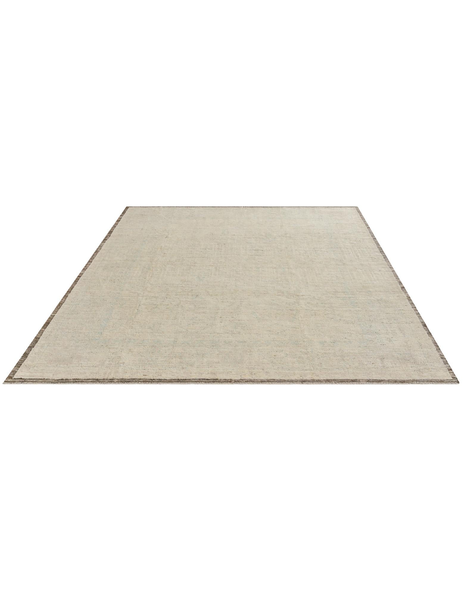 8' 4 x 9' 9 Hand Knotted Oushak Wool Rug
