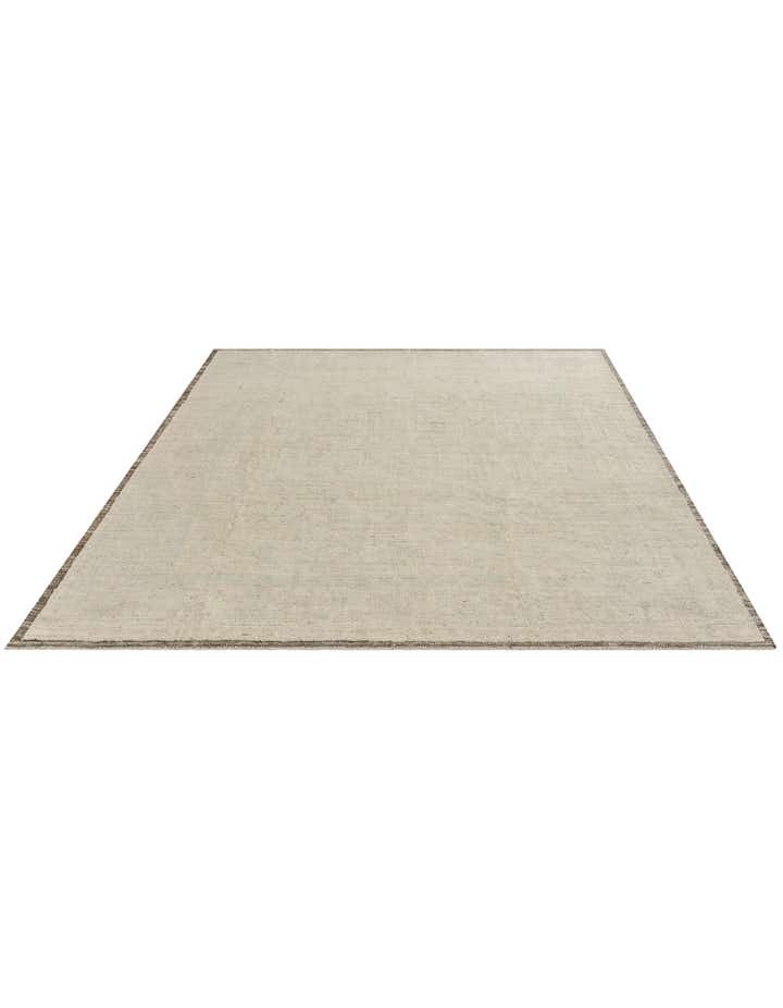 8' 4 x 9' 9 Hand Knotted Oushak Wool Rug