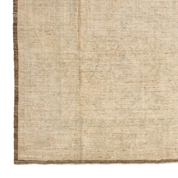 Detail image of 8' 4 x 9' 9 Hand Knotted Oushak Wool Rug