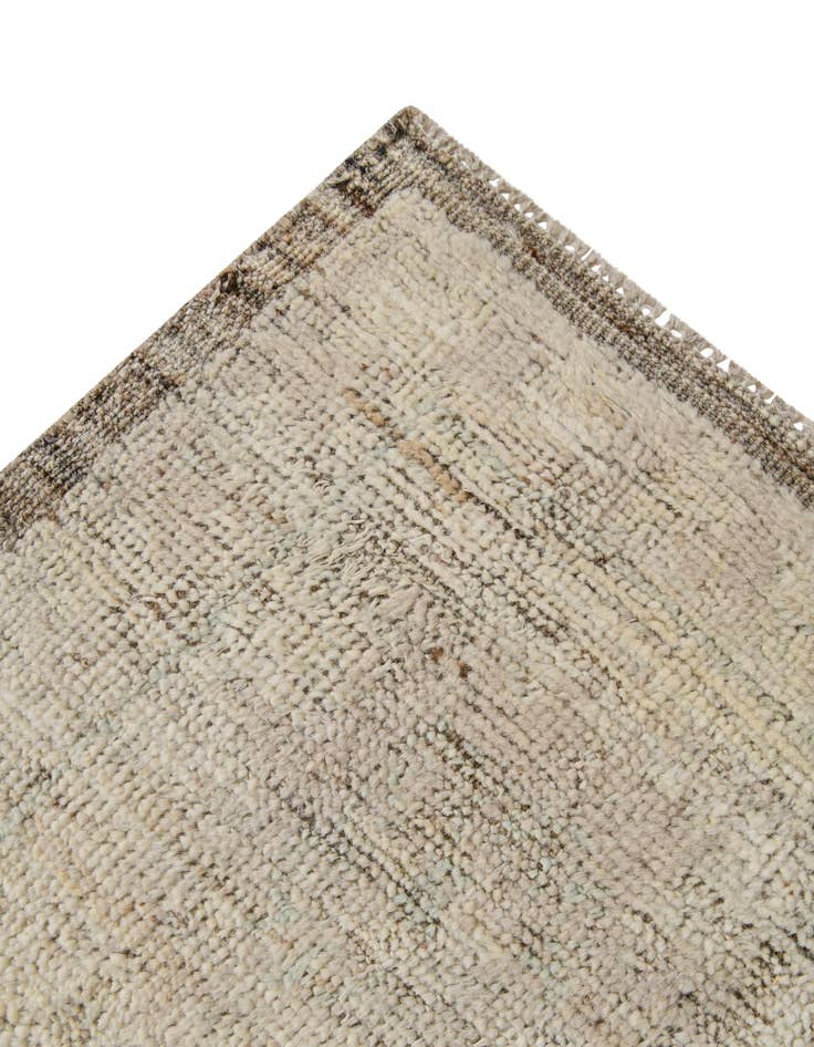 Detail image of 8' 4 x 9' 9 Hand Knotted Oushak Wool Rug
