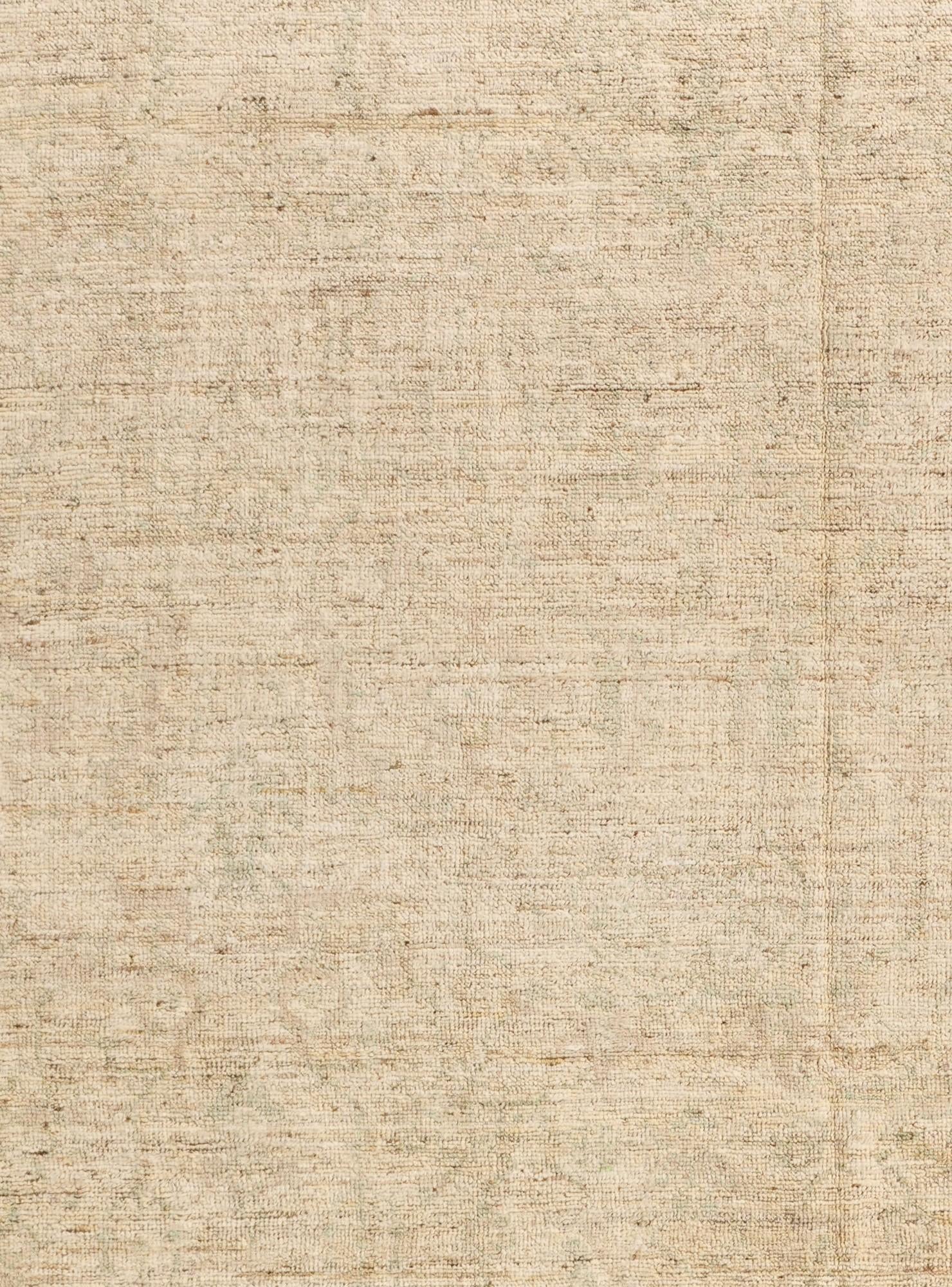 8' 4 x 9' 9 Hand Knotted Oushak Wool Rug