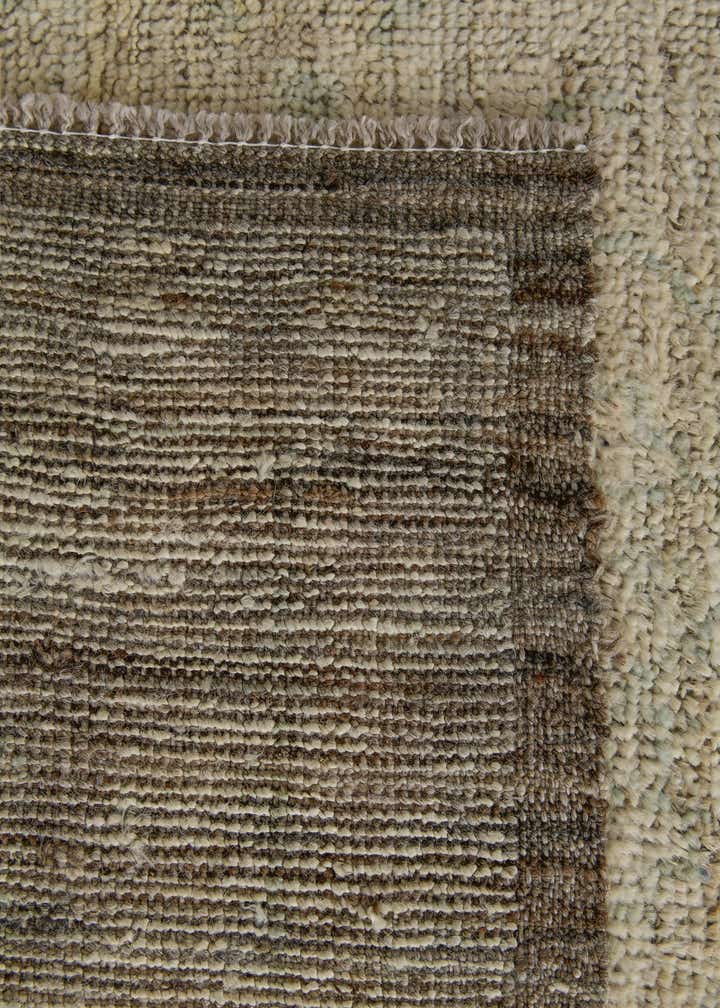8' 4 x 9' 9 Hand Knotted Oushak Wool Rug