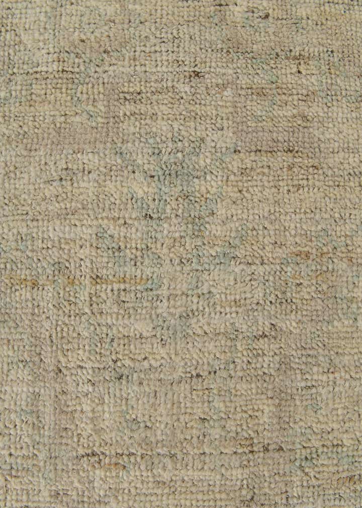 8' 4 x 9' 9 Hand Knotted Oushak Wool Rug