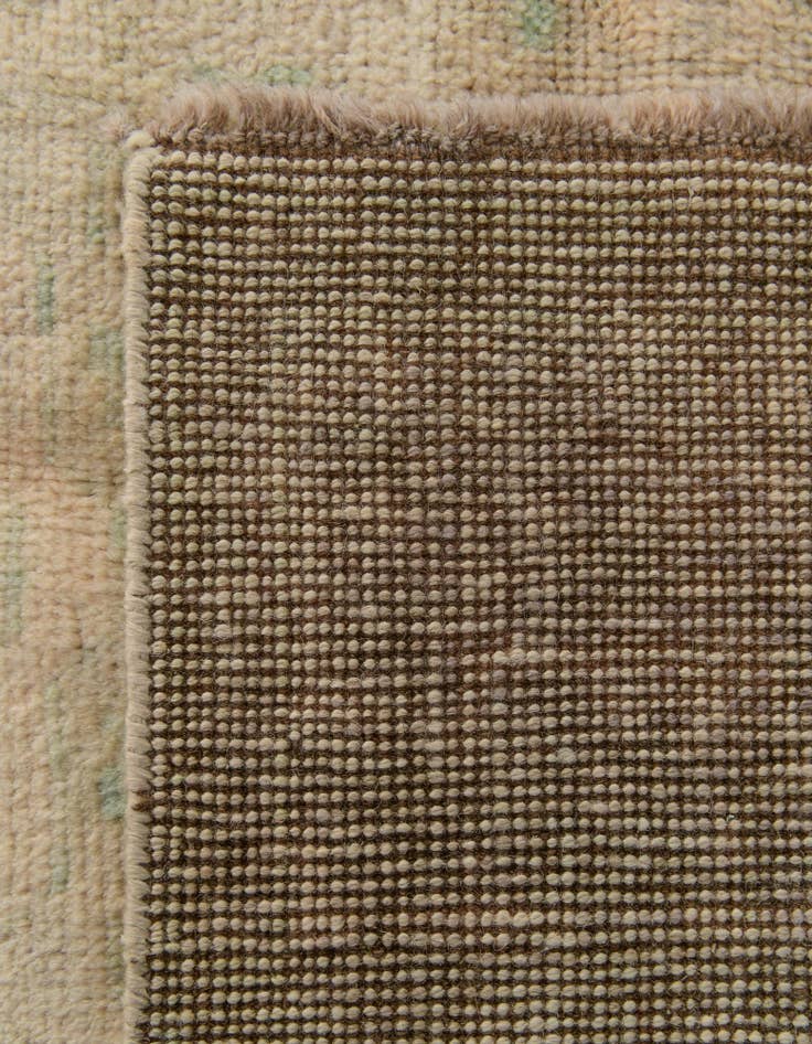 Detail image of 3' 10 x 6' 2 Hand Knotted Oushak Wool Rug