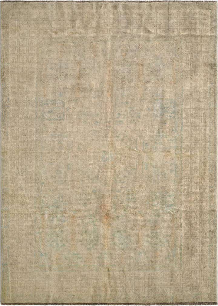 3' 10 x 6' 2 Hand Knotted Oushak Wool Rug