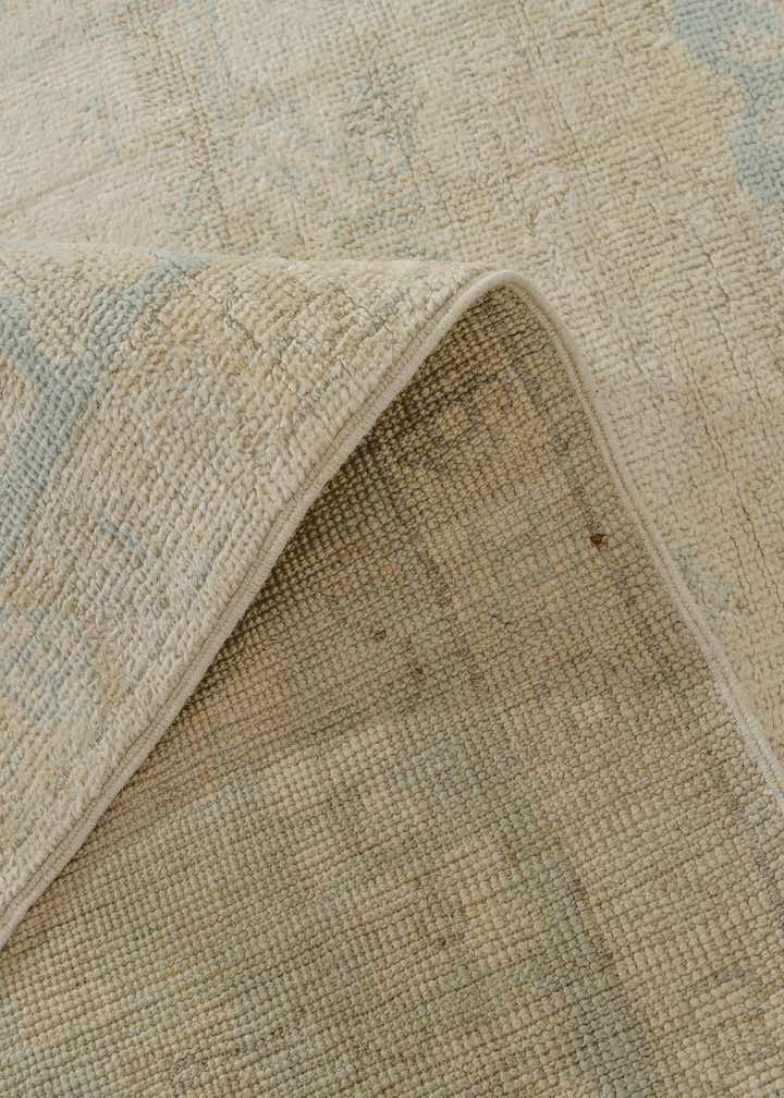 8' 2 x 9' 5 Hand Knotted Oushak Wool Rug