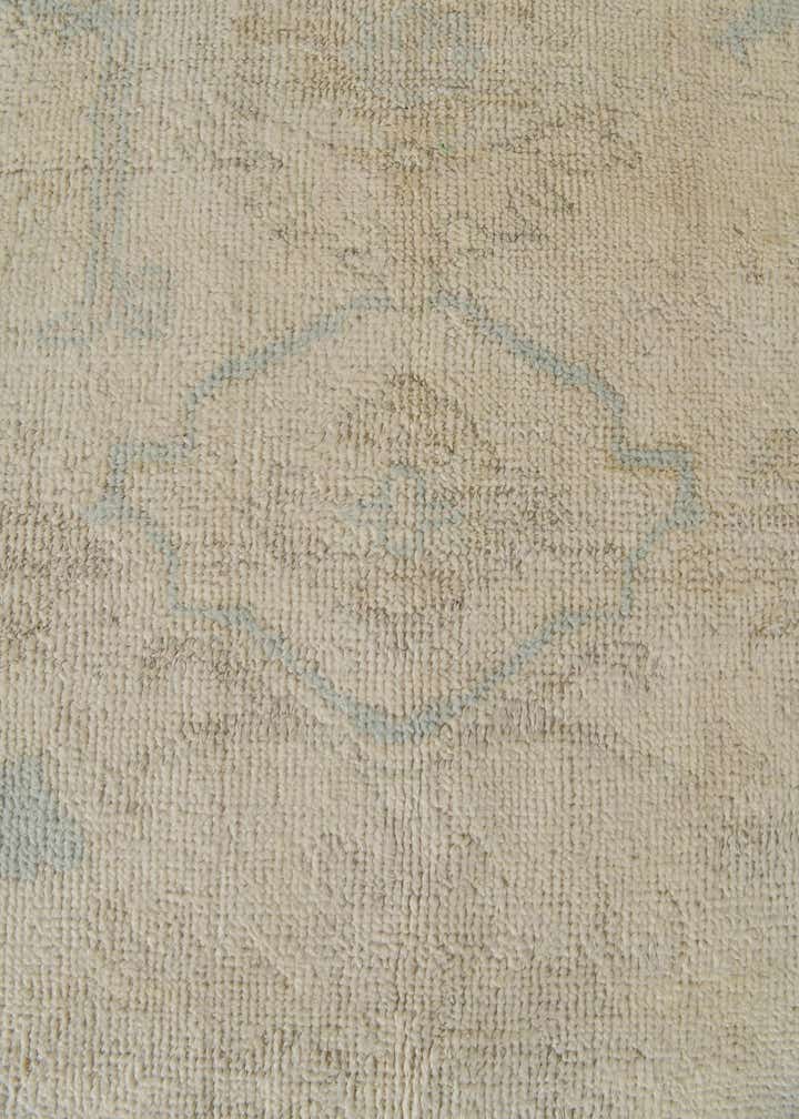 8' 2 x 9' 5 Hand Knotted Oushak Wool Rug