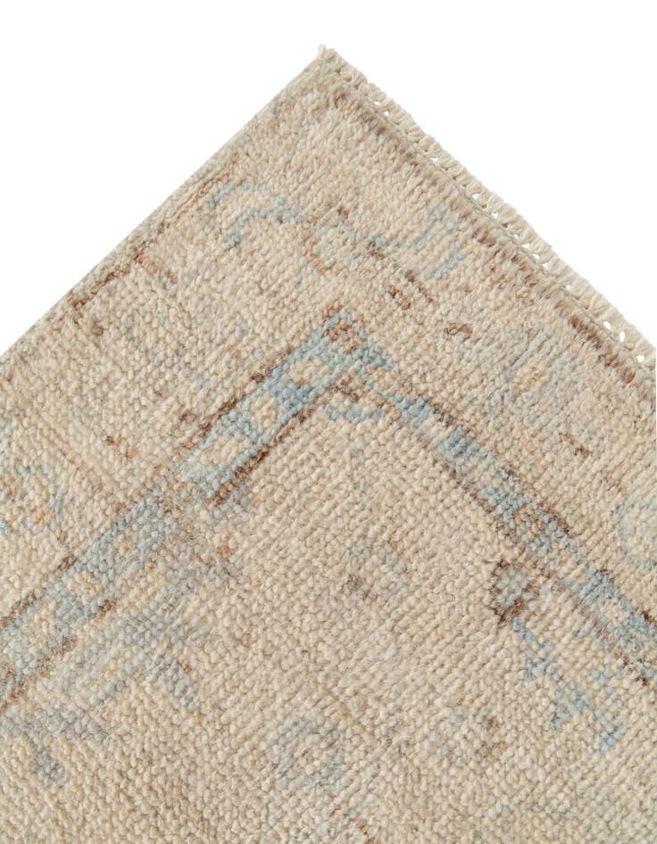 Detail image of 3' x 5' 2  Hand Knotted Oushak Wool Rug