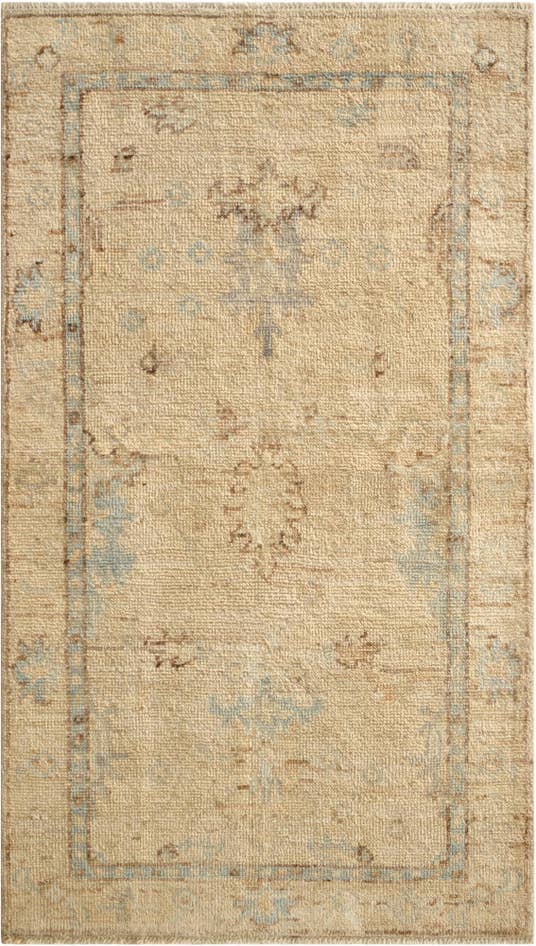 Detail image of 3' x 5' 2 Hand Knotted Oushak Wool Rug