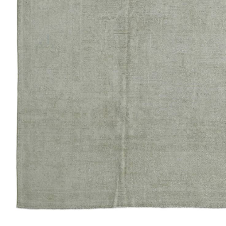 Detail image of 10' 1 x 13' 10 Hand Knotted Oushak Wool Rug