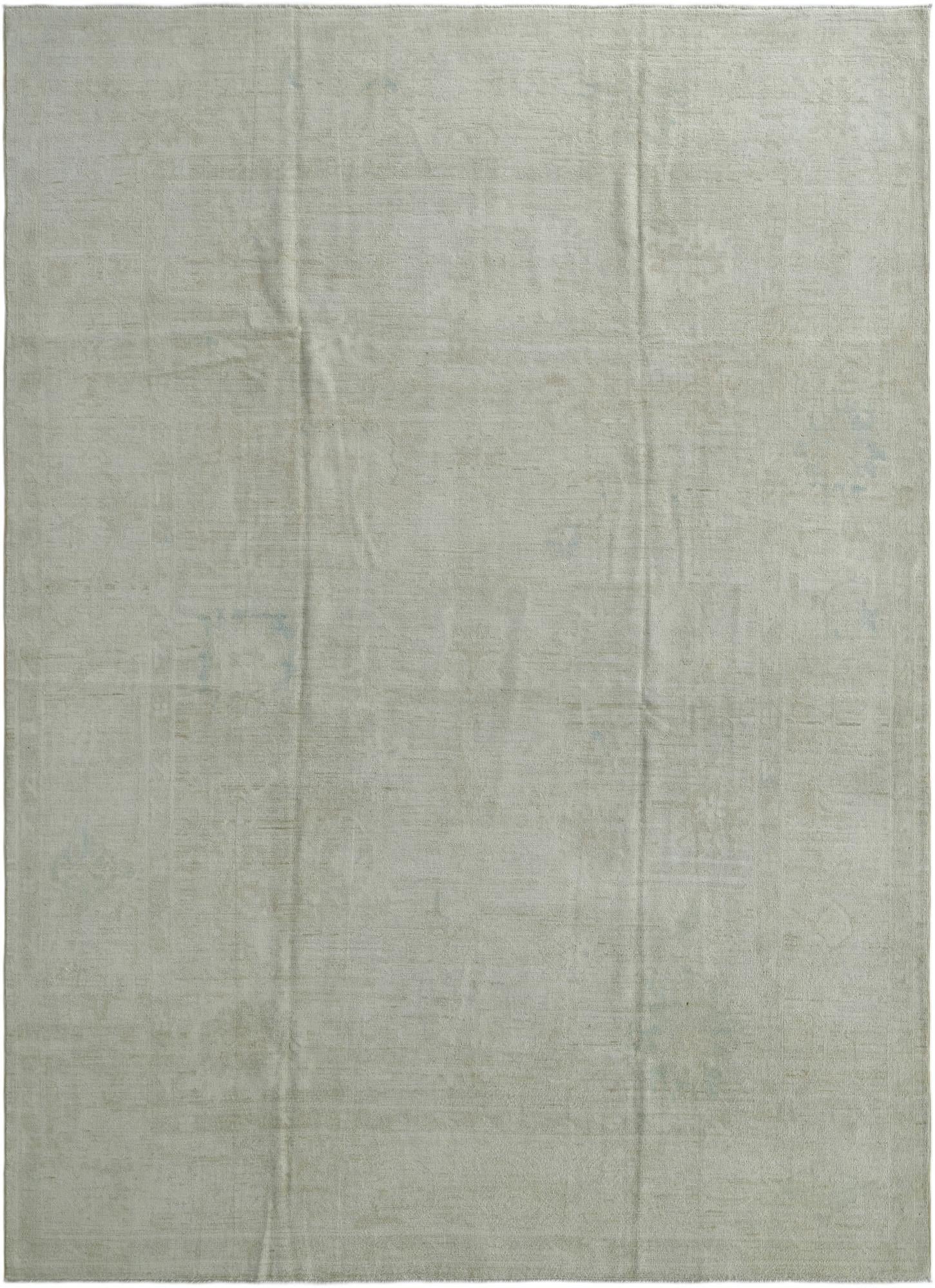 10' 1 x 13' 10 Hand Knotted Oushak Wool Rug