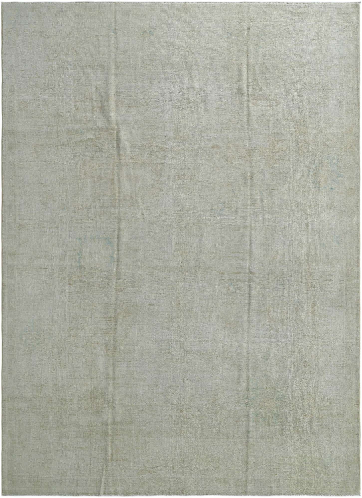 10' 1 x 13' 10 Hand Knotted Oushak Wool Rug