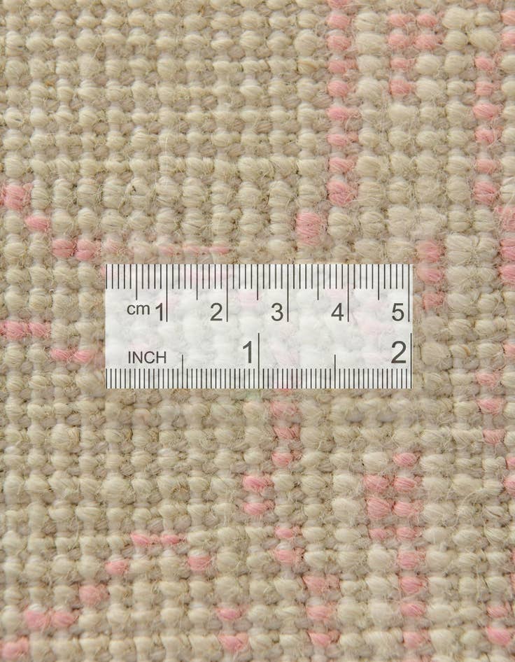 Detail image of 4' 7 x 6' 1  Hand Knotted Oushak Wool Rug