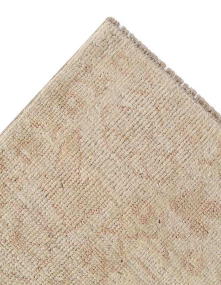 4' 11 x 7' Hand Knotted Oushak Wool Rug