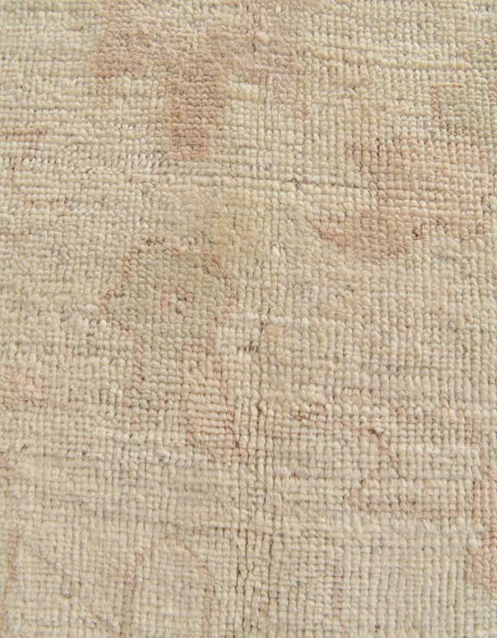 4' 11 x 7' Hand Knotted Oushak Wool Rug