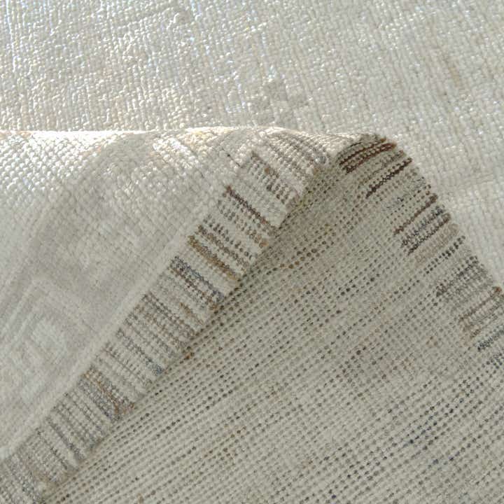9' 11 x 12' 3 Hand Knotted Oushak Wool Rug