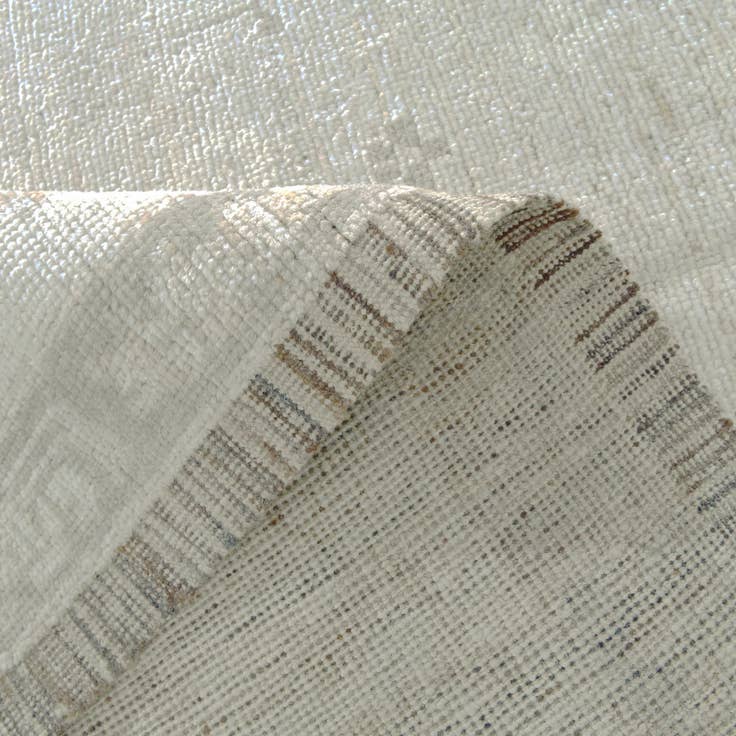 Detail image of 9' 11 x 12' 3 Hand Knotted Oushak Wool Rug