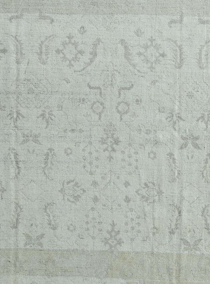 10' 5 x 14' 1 Hand Knotted Oushak Wool Rug