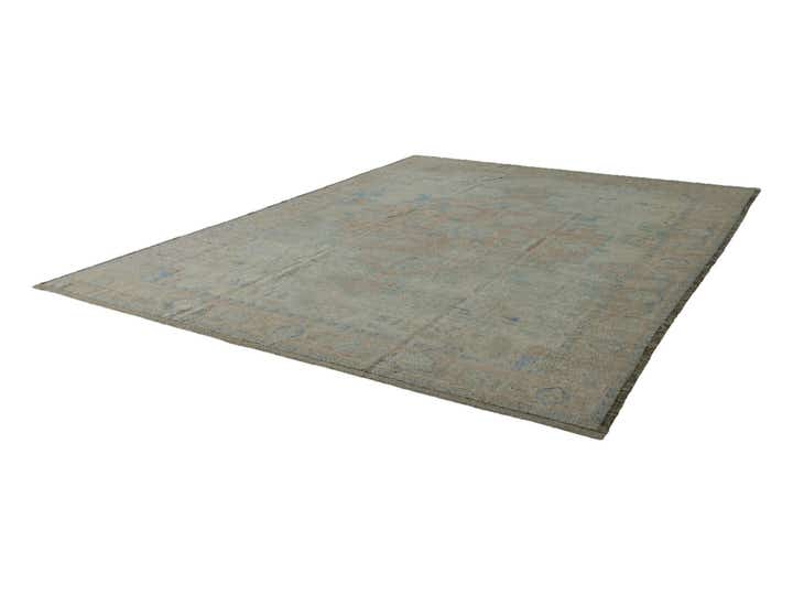 10' 6 x 14' 4 Hand Knotted Oushak Wool Rug