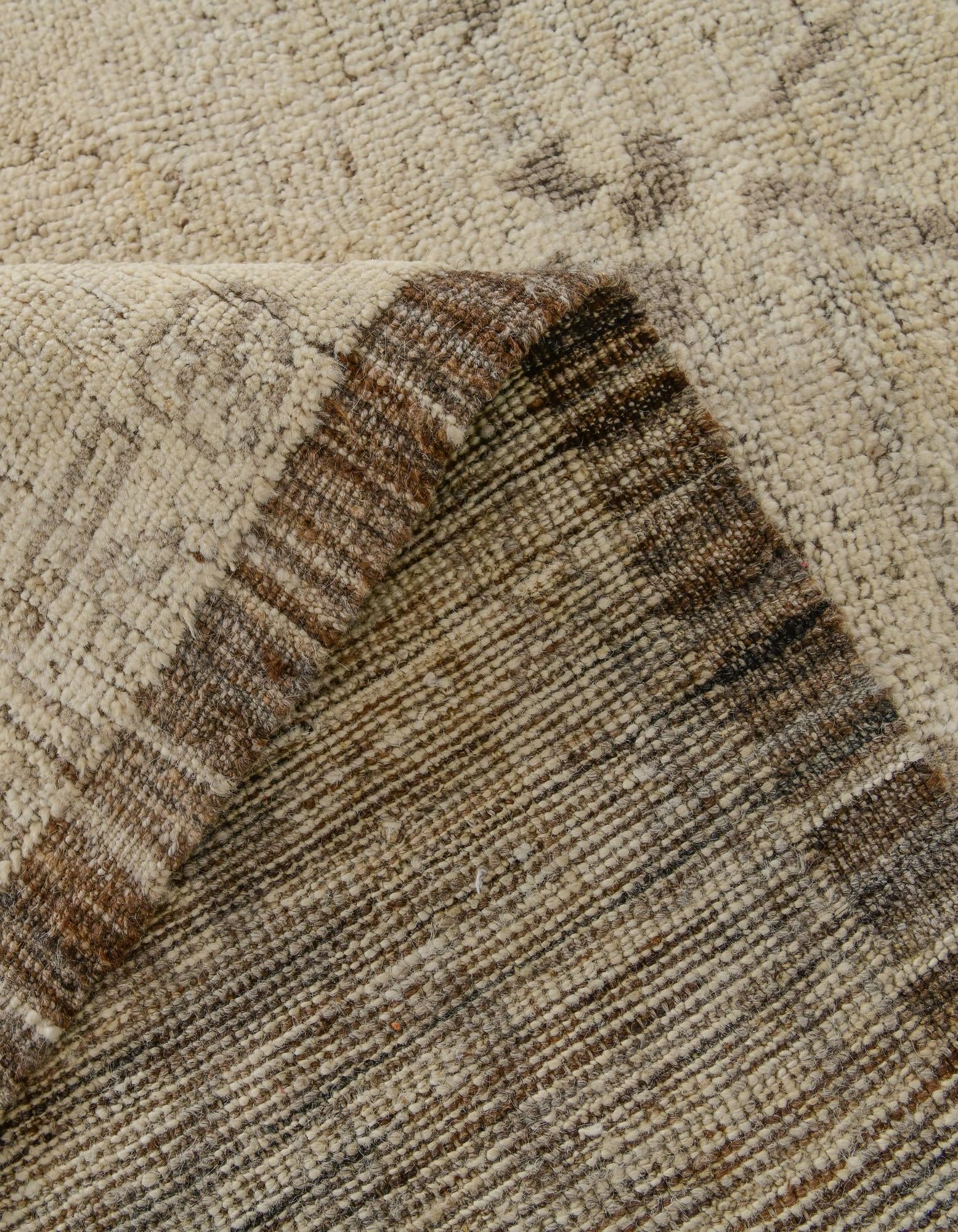 8' 4 x 10' 2 Hand Knotted Oushak Wool Rug