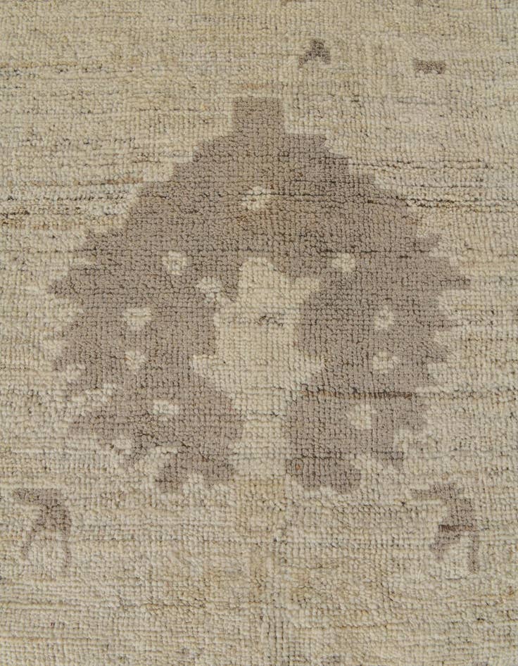 Detail image of 8' 4 x 10' 2  Hand Knotted Oushak Wool Rug