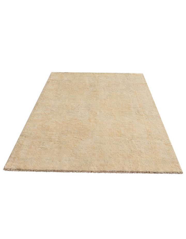 3' 10 x 6' 2 Hand Knotted Oushak Wool Rug