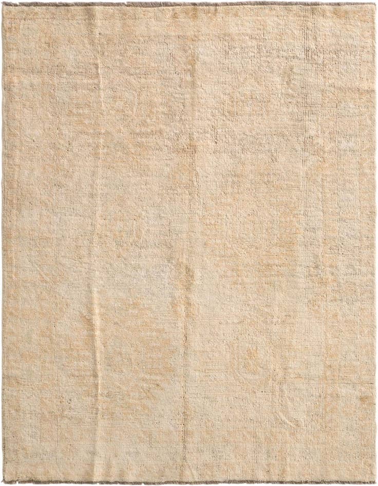 Detail image of 3' 10 x 6' 2 Hand Knotted Oushak Wool Rug