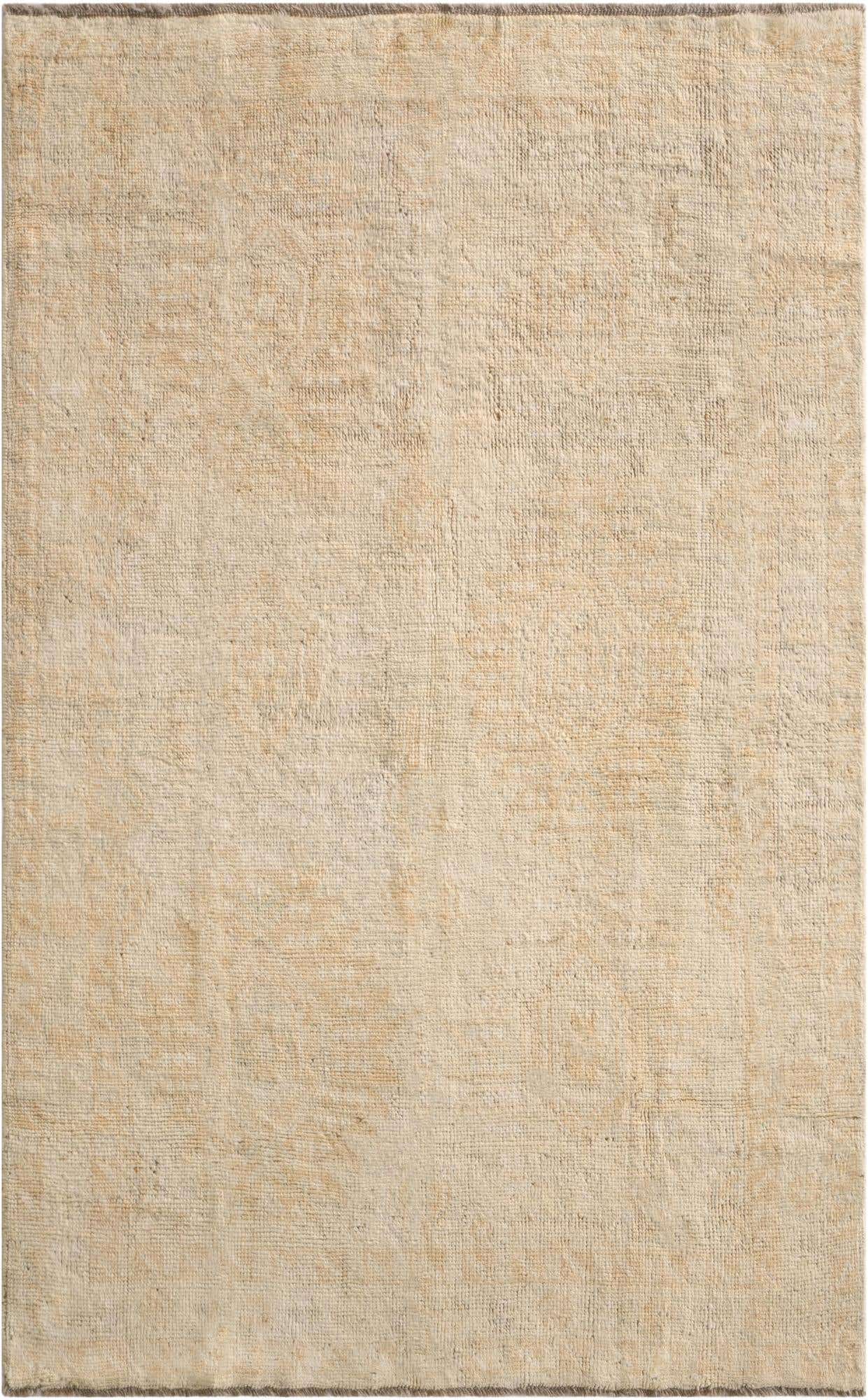 3' 10 x 6' 2 Hand Knotted Oushak Wool Rug