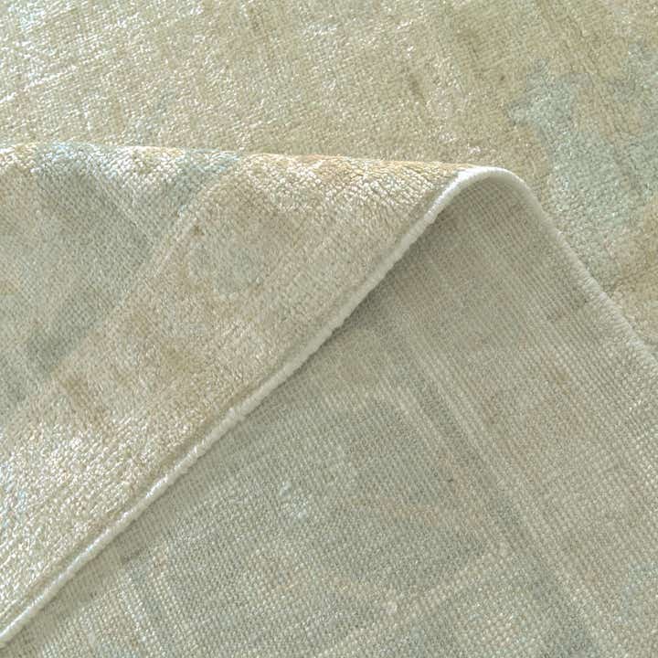 9' 4 x 11' 9 Hand Knotted Oushak Wool Rug