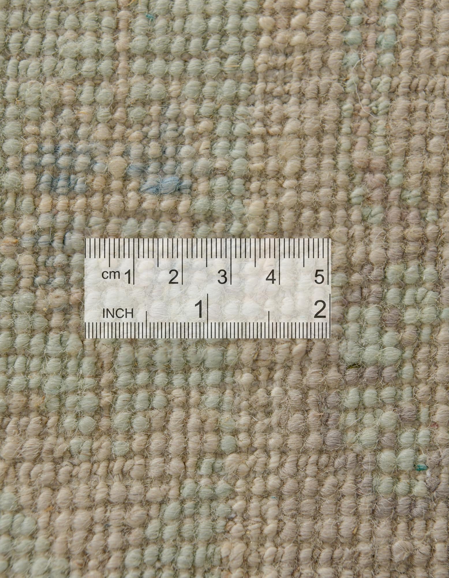 8' 4 x 9' 7 Hand Knotted Oushak Wool Rug