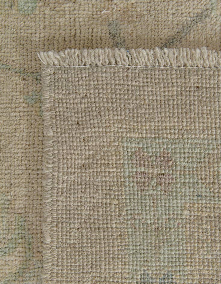 Detail image of 8' 4 x 9' 7  Hand Knotted Oushak Wool Rug