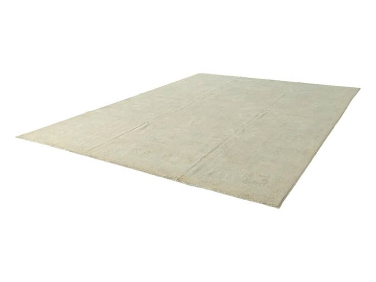 Detail image of 10' 3 x 14' Hand Knotted Oushak Wool Rug