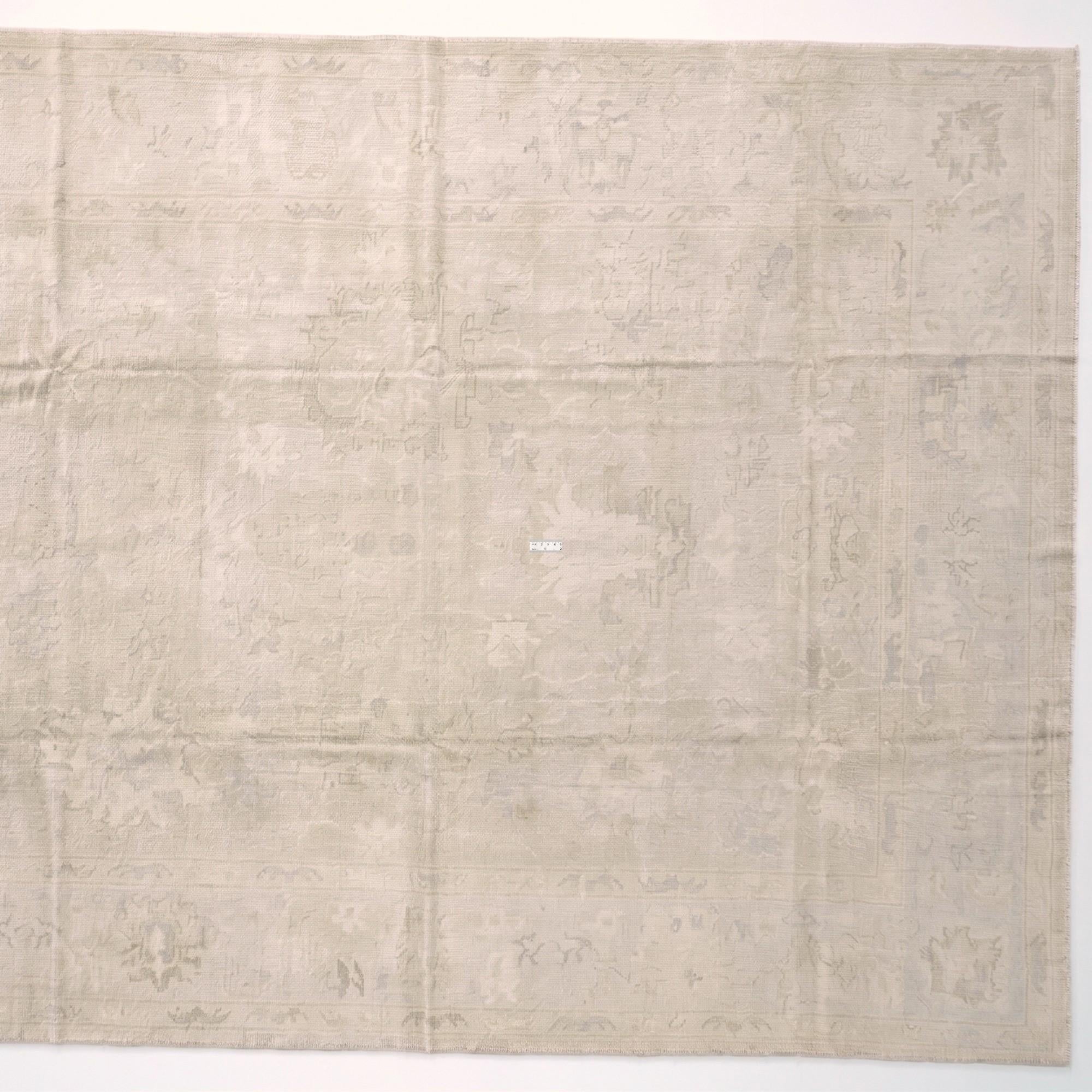 10' 3 x 14' Hand Knotted Oushak Wool Rug