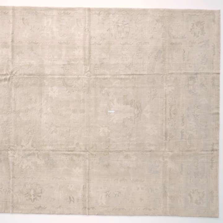 10' 3 x 14' Hand Knotted Oushak Wool Rug