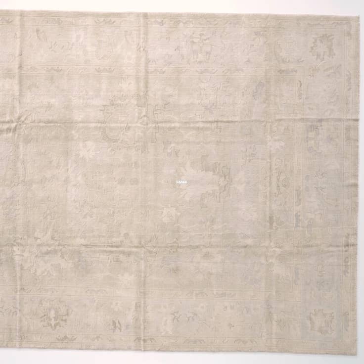 Detail image of 10' 3 x 14' Hand Knotted Oushak Wool Rug