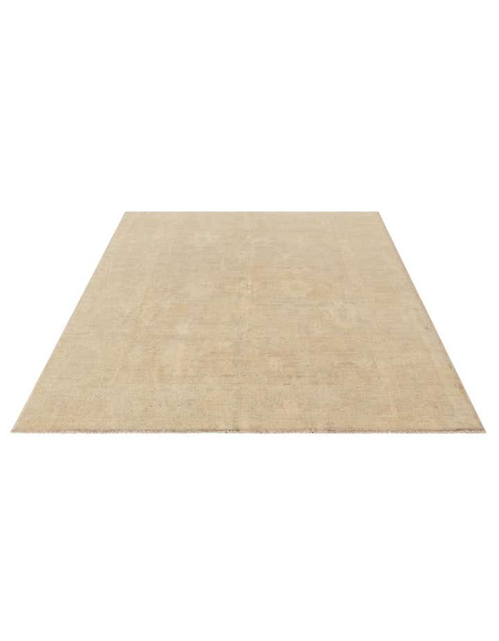 5' 1 x 7' 11 Hand Knotted Oushak Wool Rug